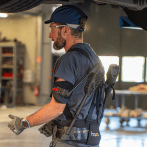 HAPO UP | Passive Shoulder & Arma Exoskeleton for Overhead Work